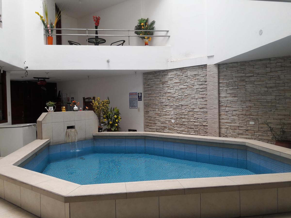 Hospedaje Casa Blanca Beach Cajamarca Exteriör bild